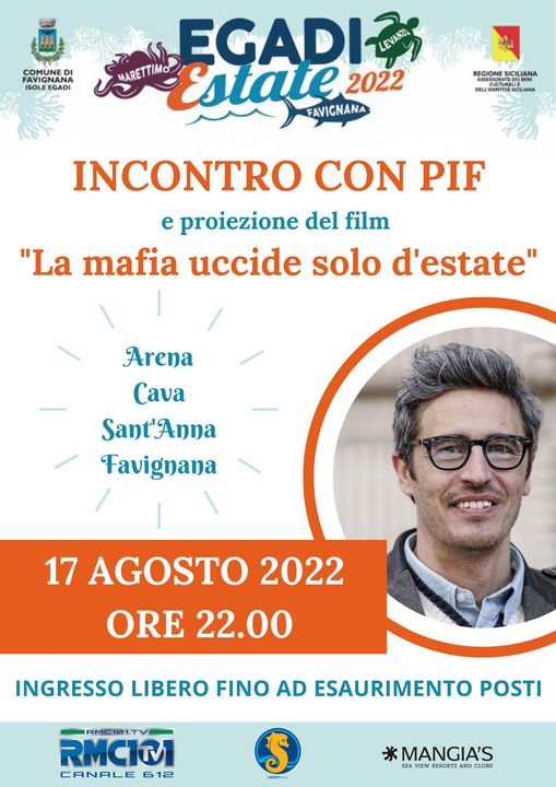 Egadi Memoria - trent'anni dalle stragi mafiose. Incontro con PIF